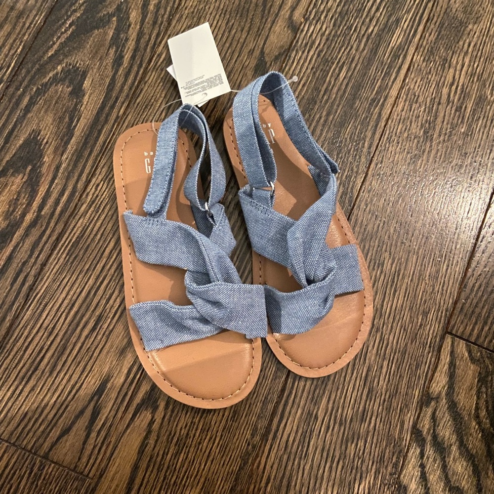 Gap Blue Denim Sandals NWT